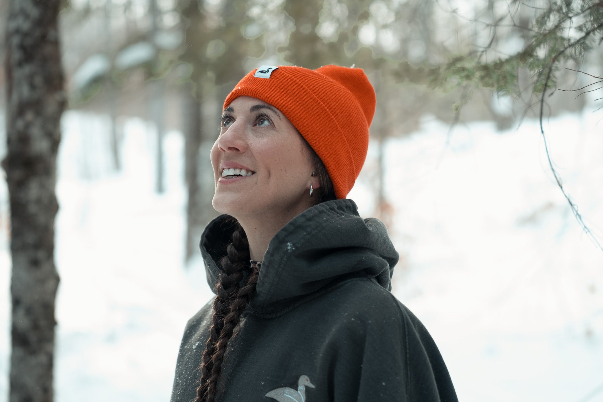 Subtle Loon Toque - (Fine Knit Beanie)