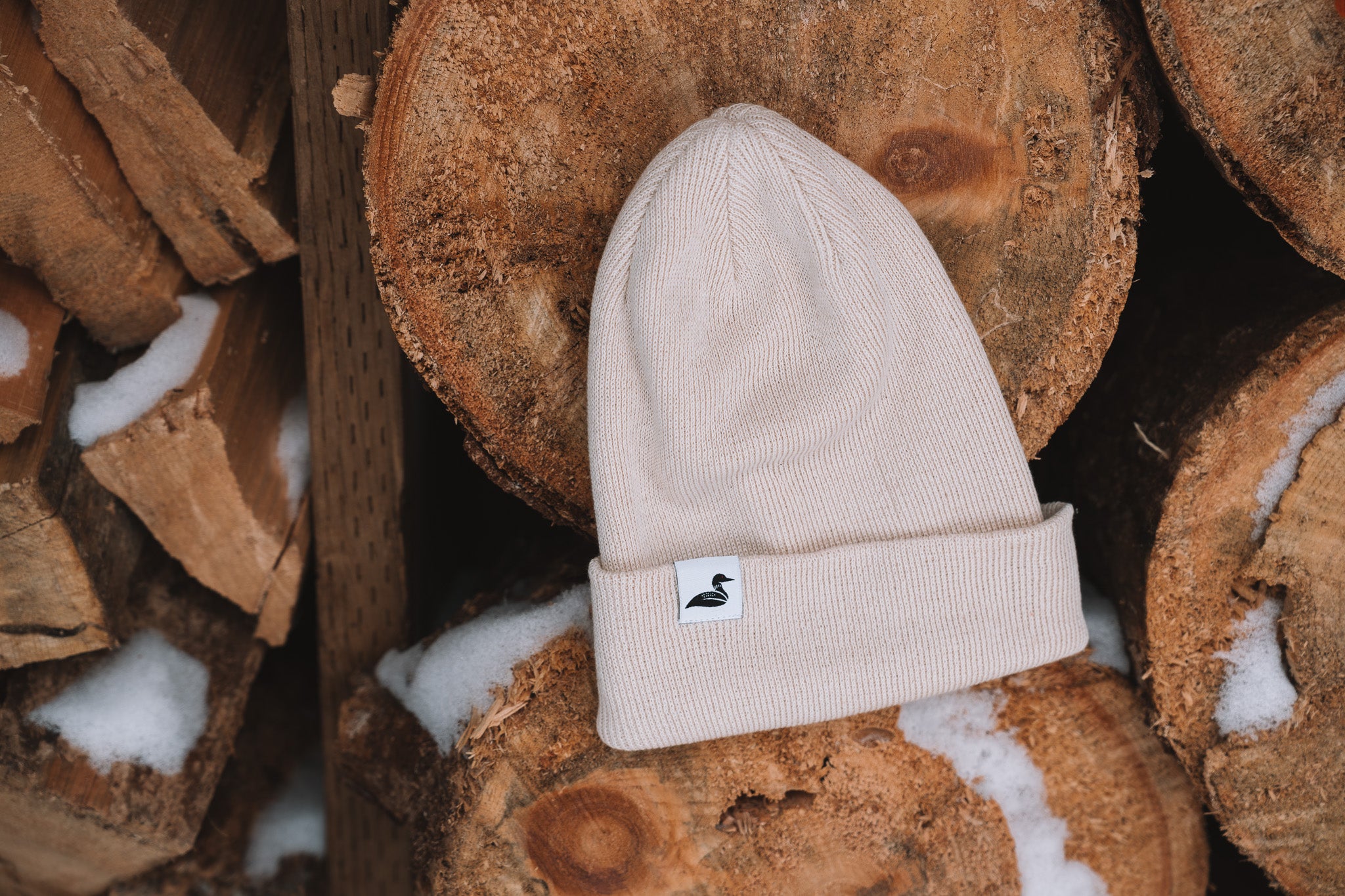 Subtle Loon Toque - (Fine Knit Beanie)