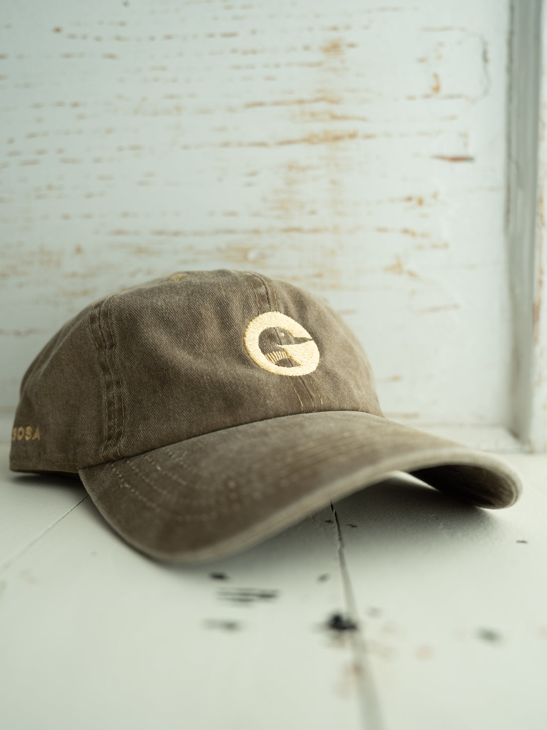 Loon Moon Weathered Camper Cap