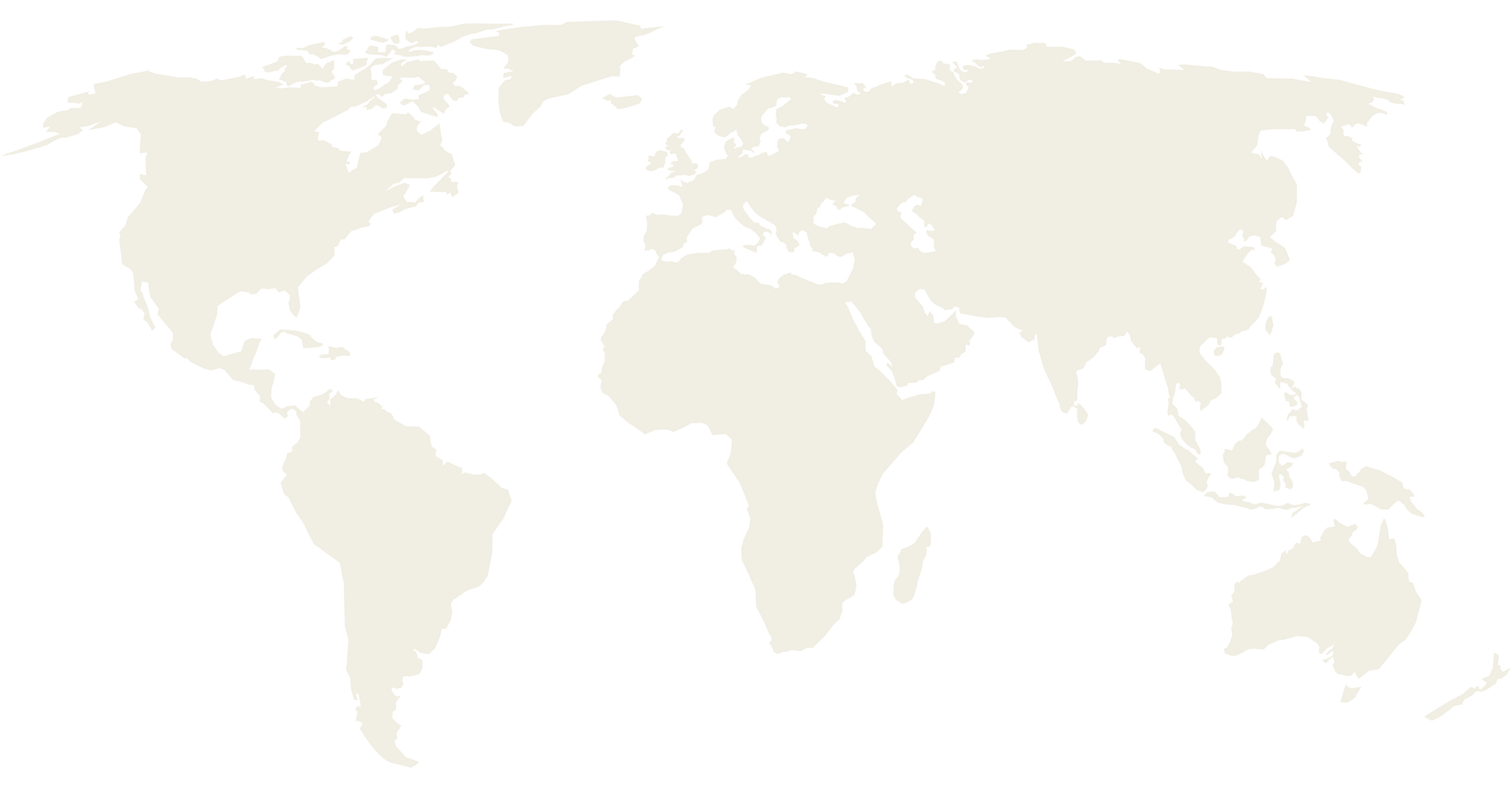 World map with SOSA locations