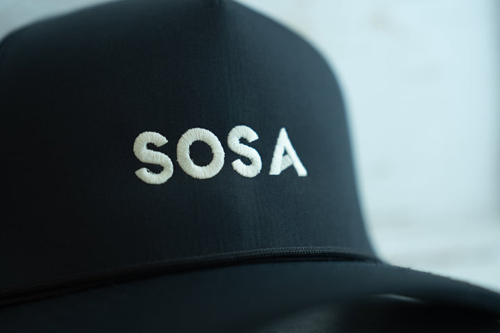SOSA Mesh Snapback - Black