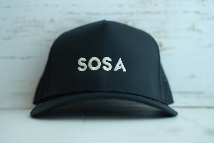 SOSA Mesh Snapback - Black