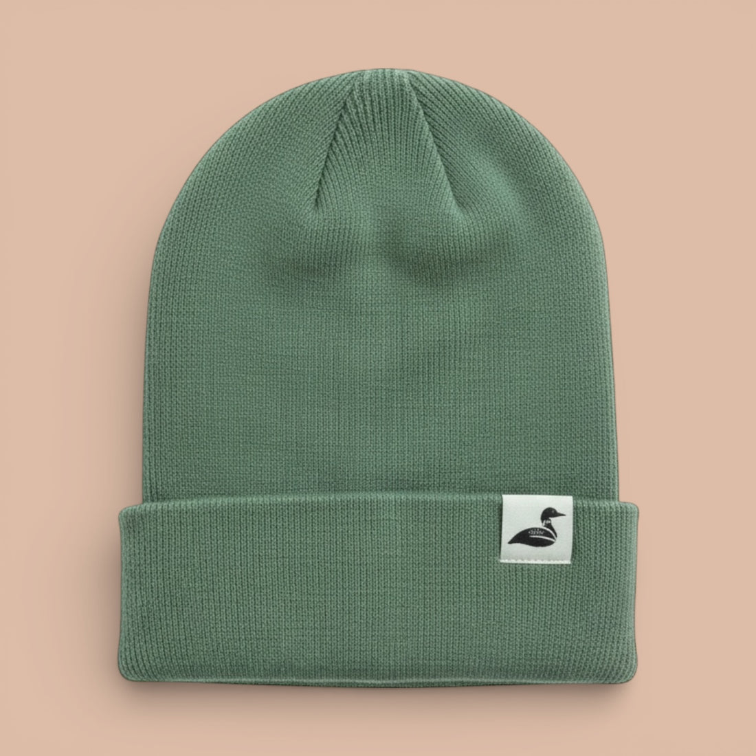 Subtle Loon Toque - (Fine Knit Beanie)